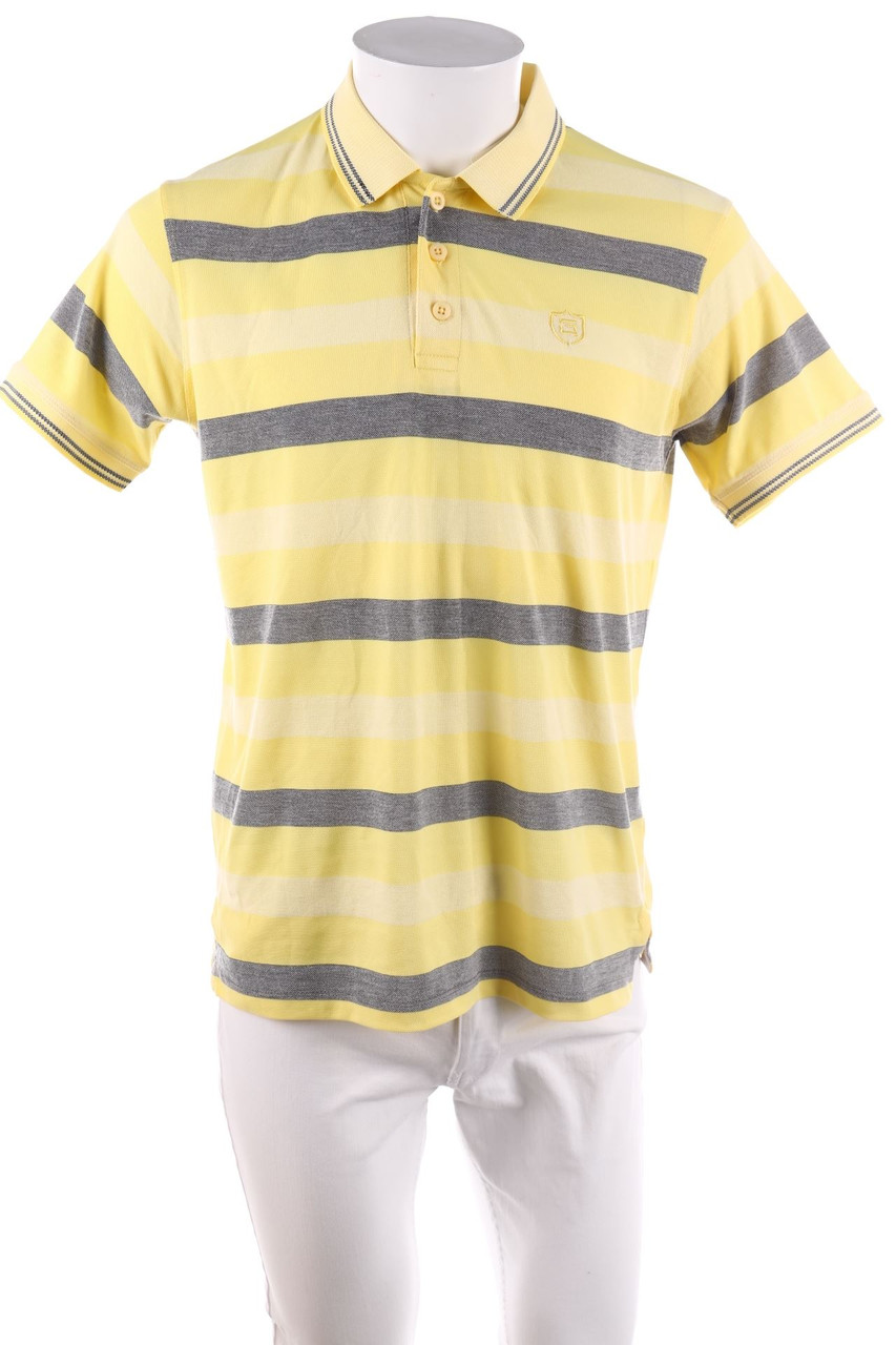 SECONDHAND - Poloshirt mit Streifen - M