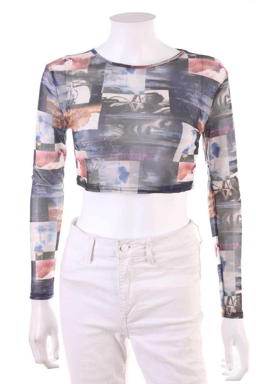 MISSGUIDED - Cropped-Shirt - S