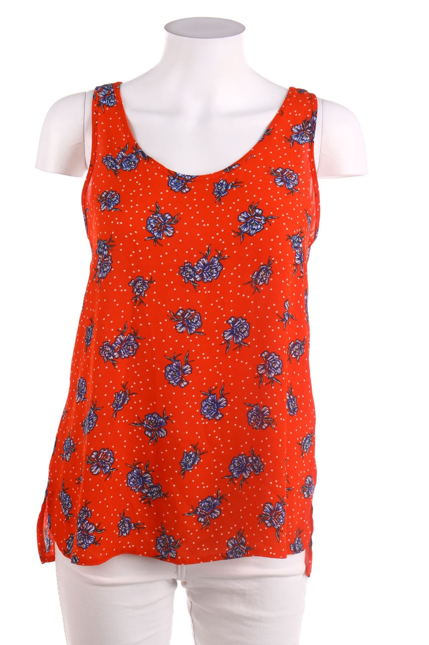 Ohne Label - Blusentop mit Blumen-Print - S