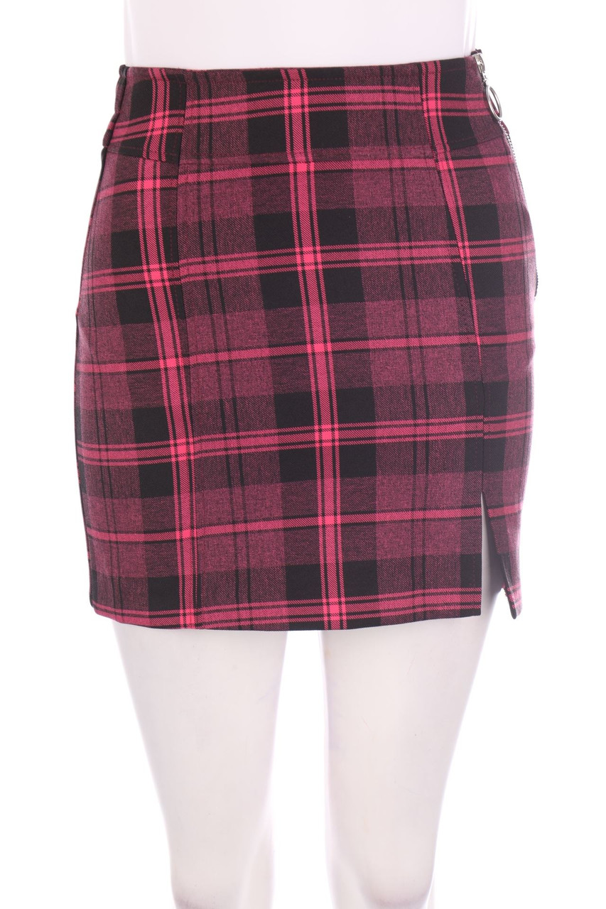 Bershka - Micro Mini-Tartan-Rock - S