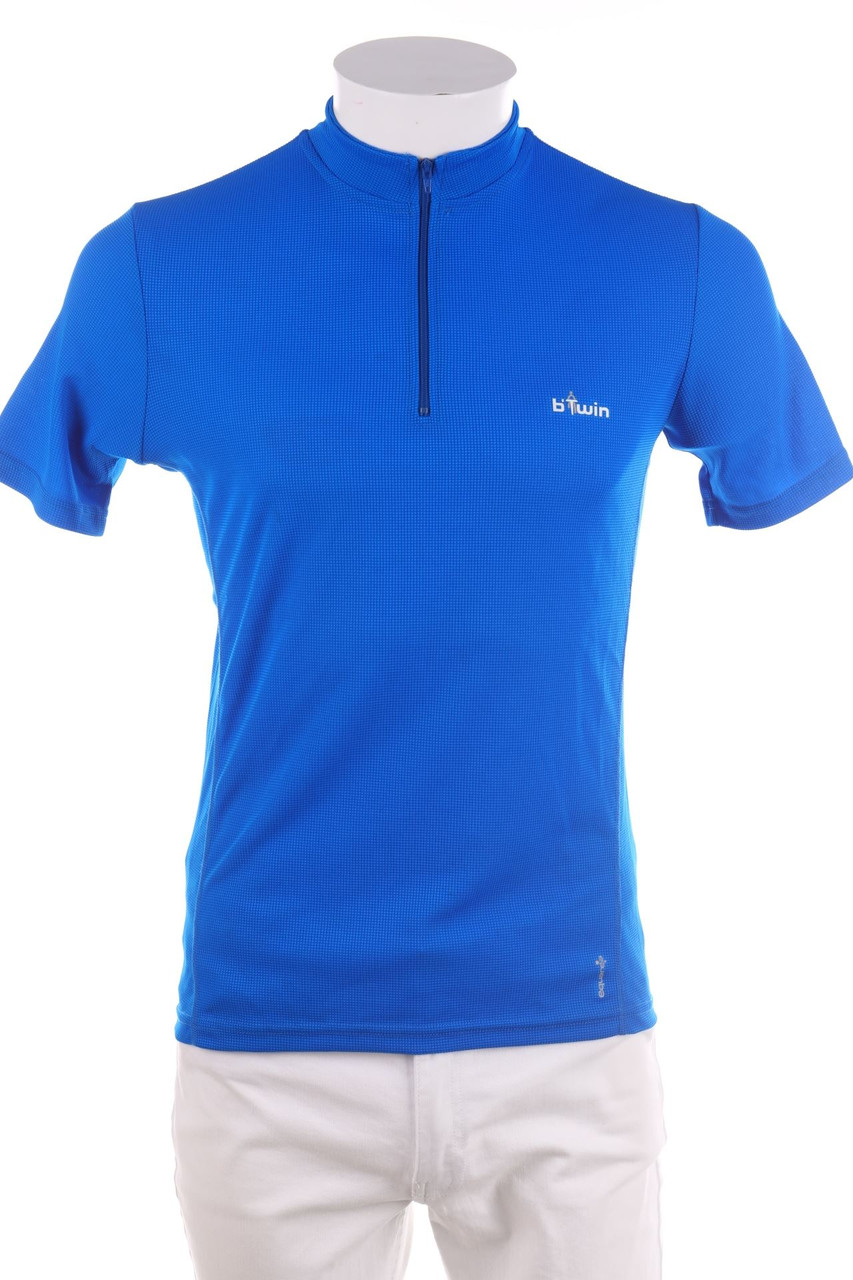 SECONDHAND - Sport-Shirt mit Reißverschluss - S