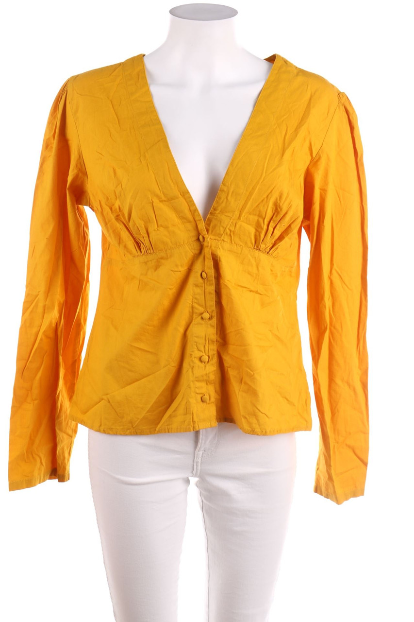 NA-KD - Baumwoll-Bluse - L