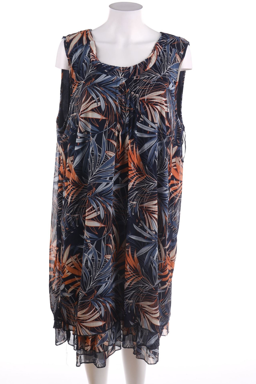 Laura Torelli CLASSIC - Kleid mit Blumen-Print - XL