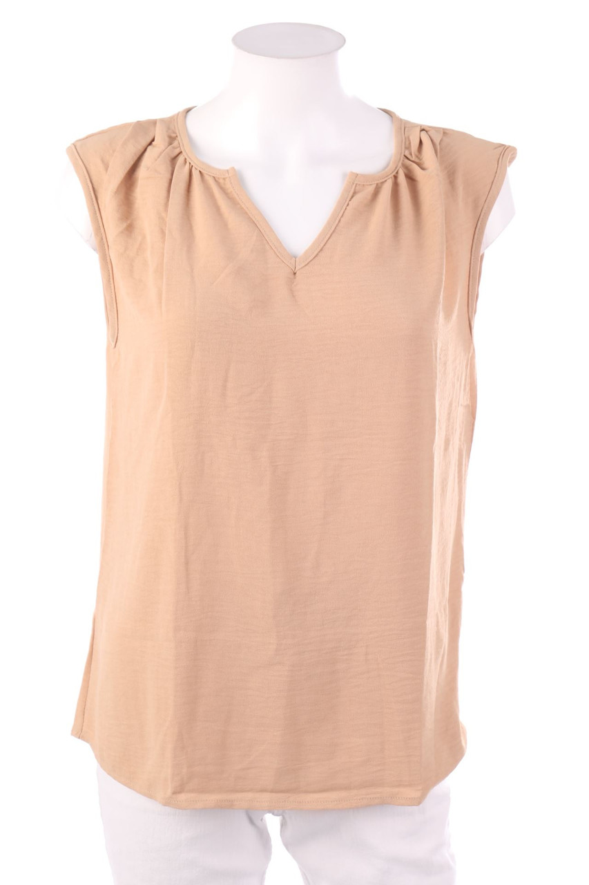 Ohne Label - Kurzarm-Bluse - M