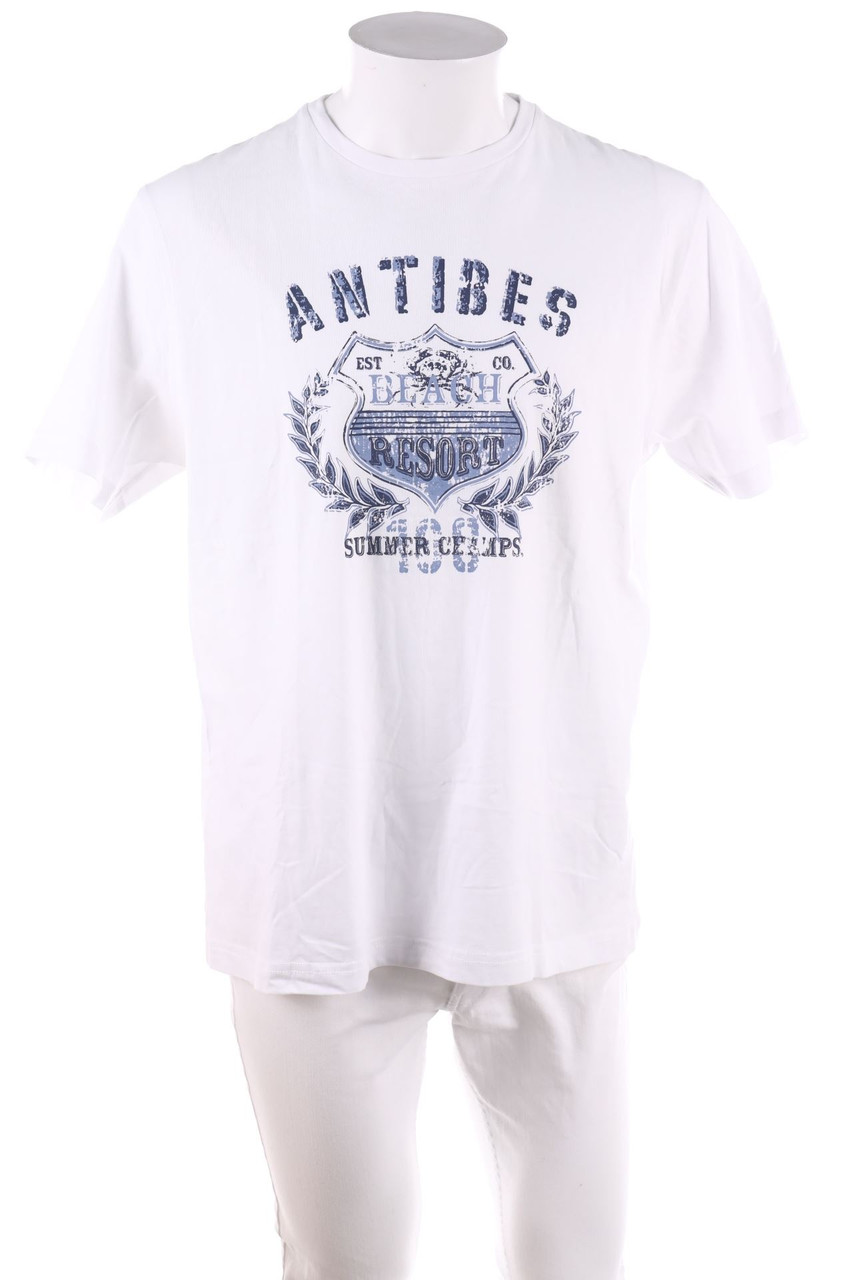 LERROS - T-Shirt mit Rundhals mit Print - L