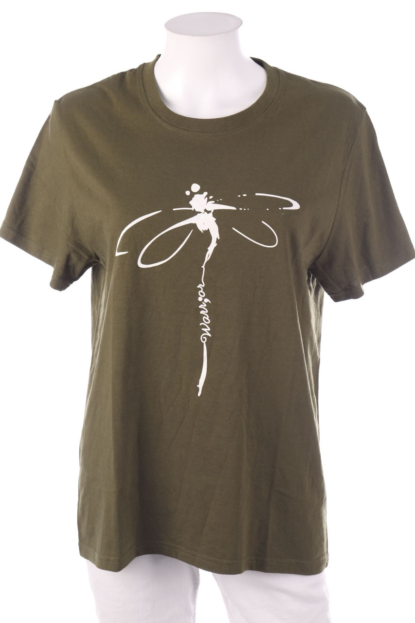 Ohne Label - Kurzarm-Shirt mit Print - L