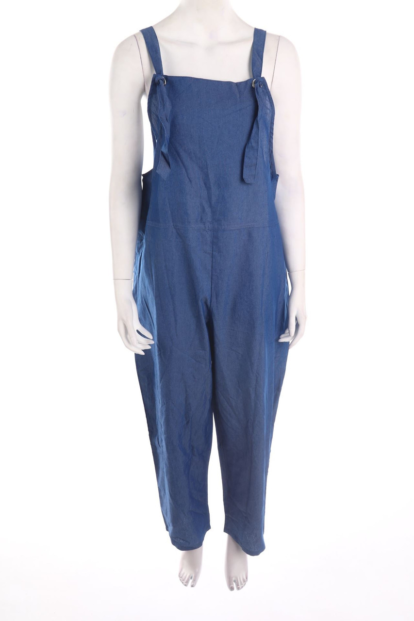 zanzea collection - Jeans-Latzhose - 2XL