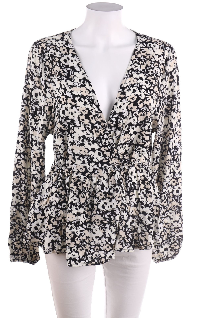 AMISU - Volant-Bluse - XL