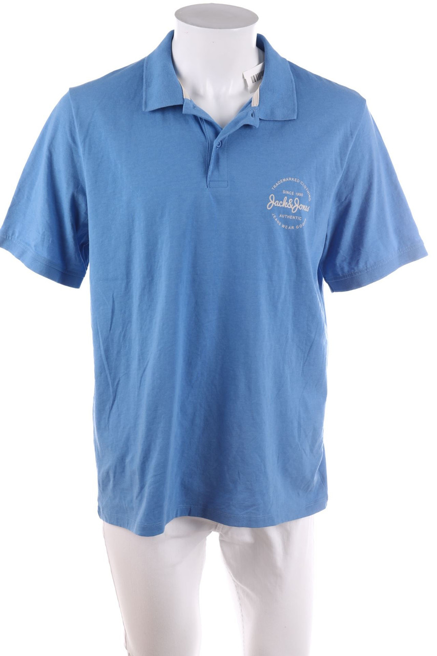 JACK & JONES - Poloshirt mit Logo-Print - XL