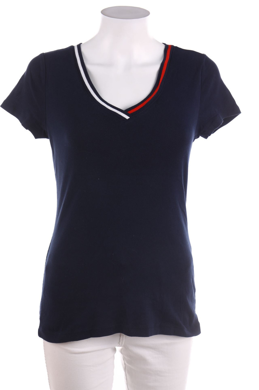 TOMMY HILFIGER - Kurzarm-Shirt aus Baumwolle - S