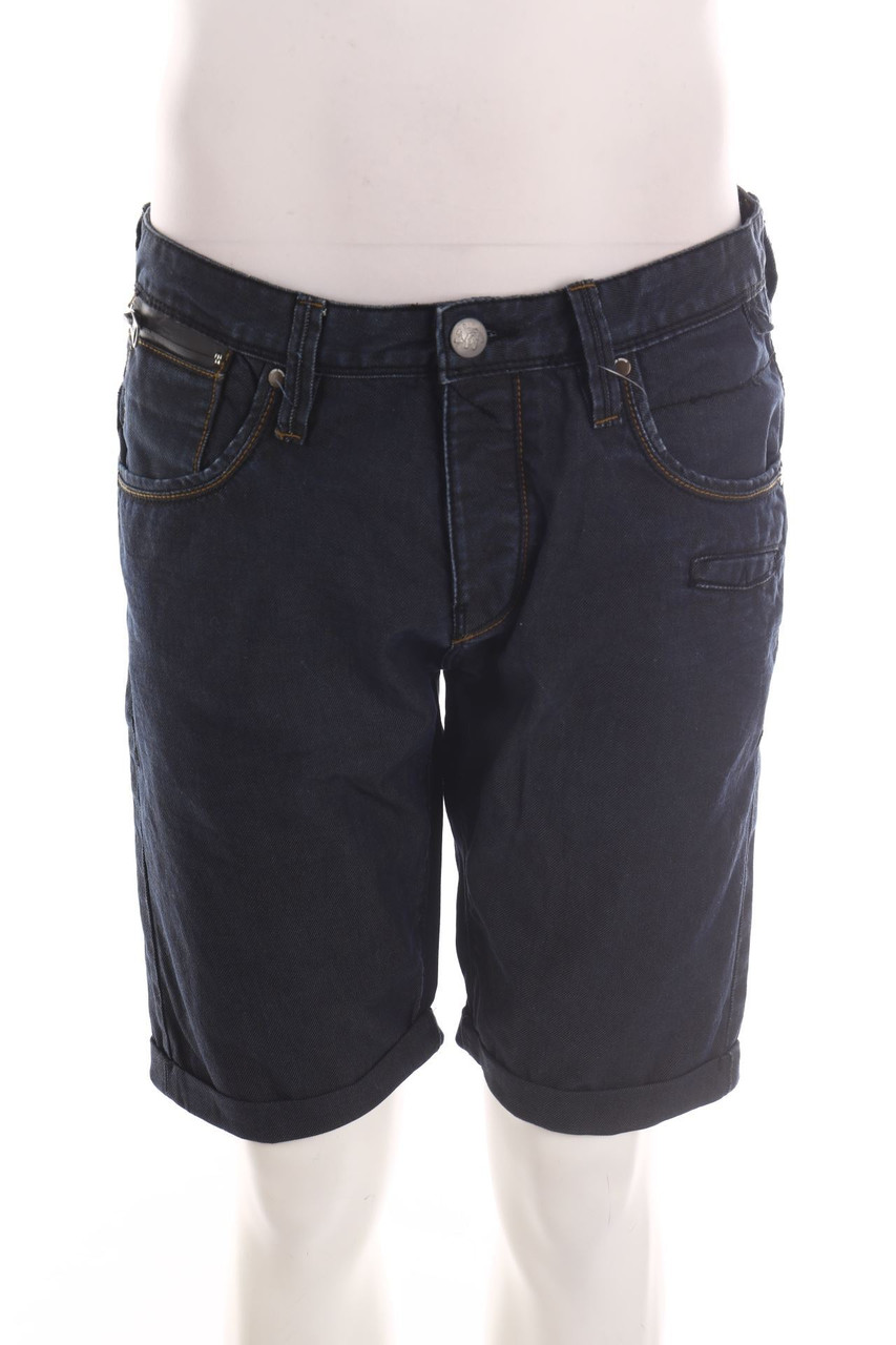 SMOG - Dark Denim Jeans-Shorts - W34