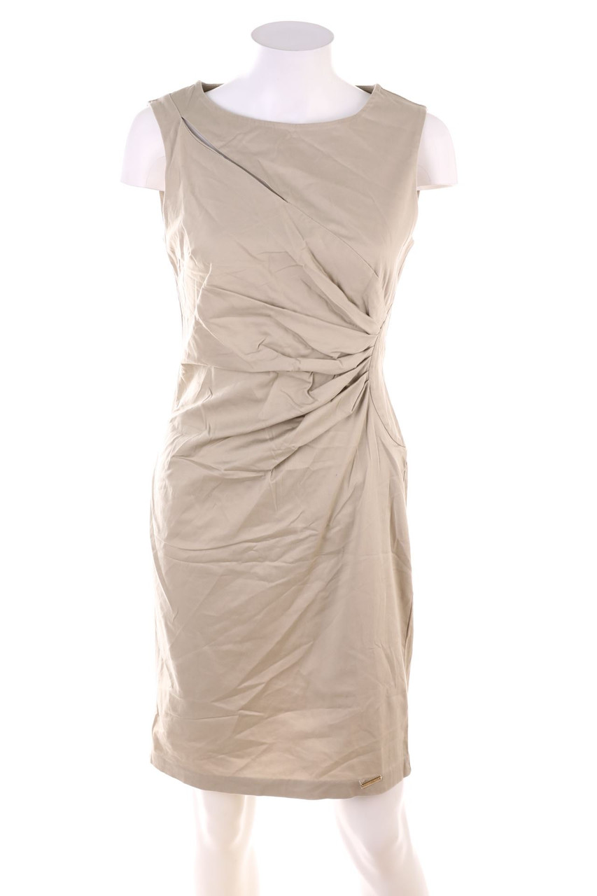 RINASCIMENTO - Etui-Kleid mit Raffungen - S