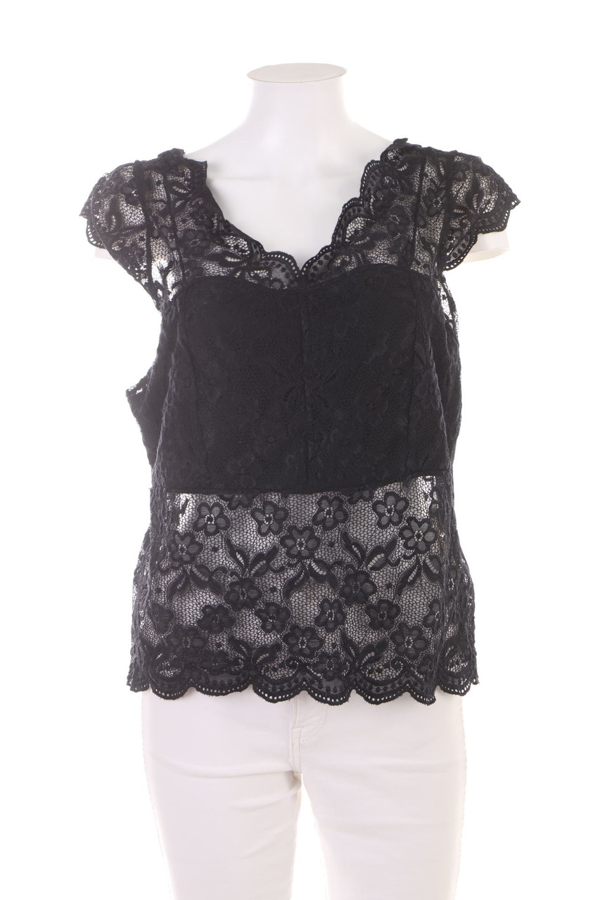 SHEIN - Kurzarm-Bluse - 2XL
