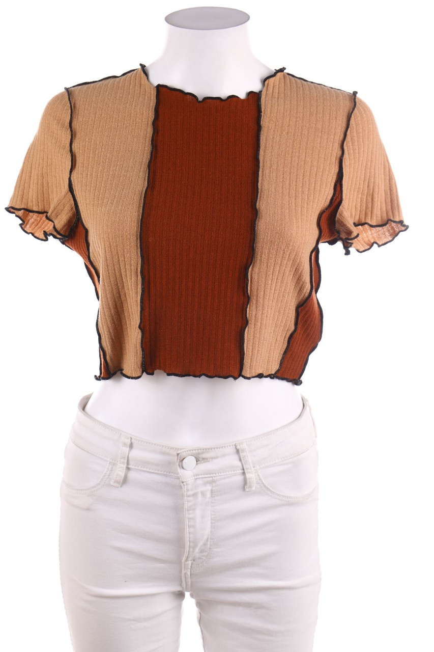 SHEIN - Cropped-Shirt - L