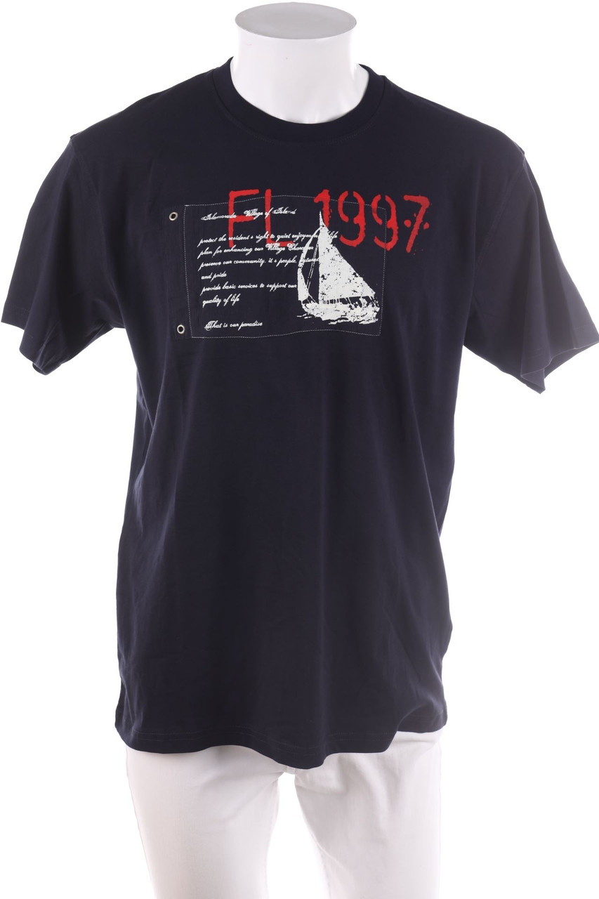 SECONDHAND - T-Shirt mit Print - L