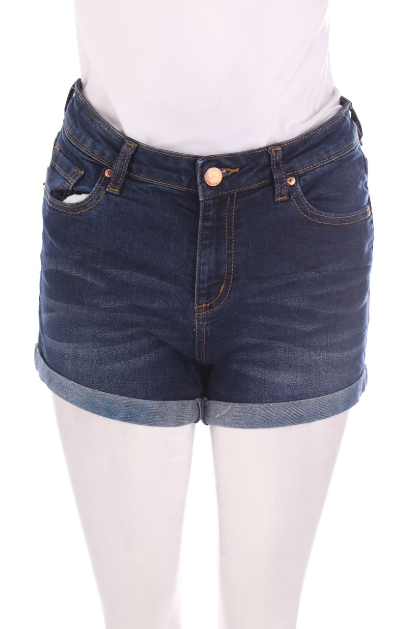 AMISU - Dark Denim-Jeans-Shorts - S