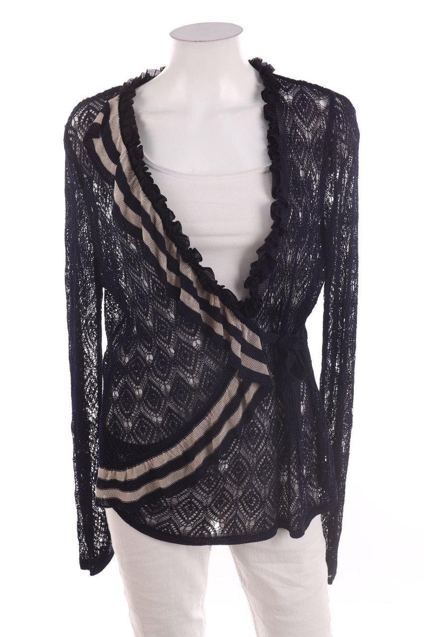 olsen - Cardigan in Wickel-Optik - M