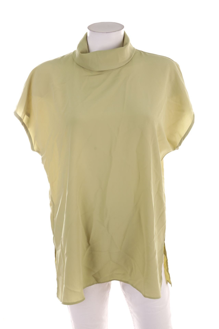 Ohne Label - Kurzarm-Bluse - D 44