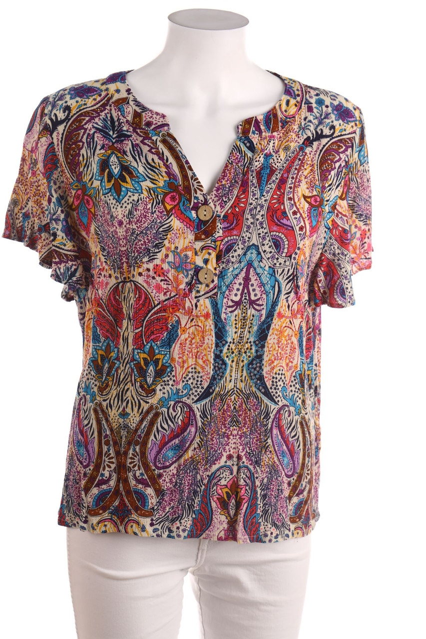 Laura Torelli - Kurzarm-Bluse - M