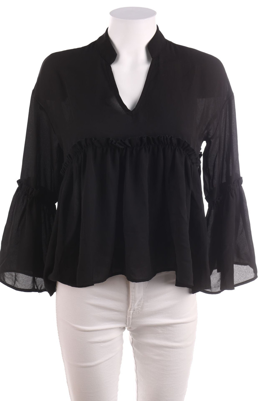 SHEIN - Bluse mit Volants - M