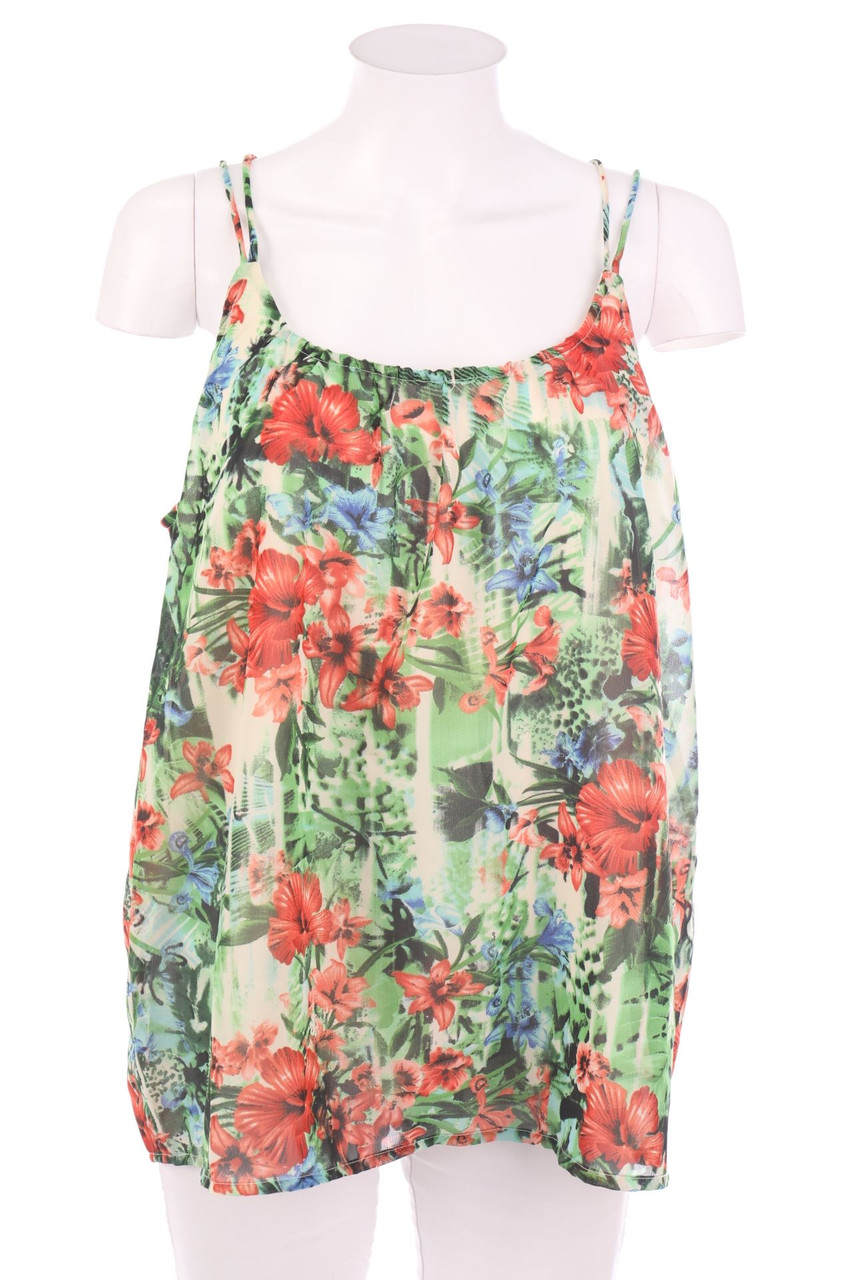 Aniston - Blusentop mit Blumen-Print - D 44