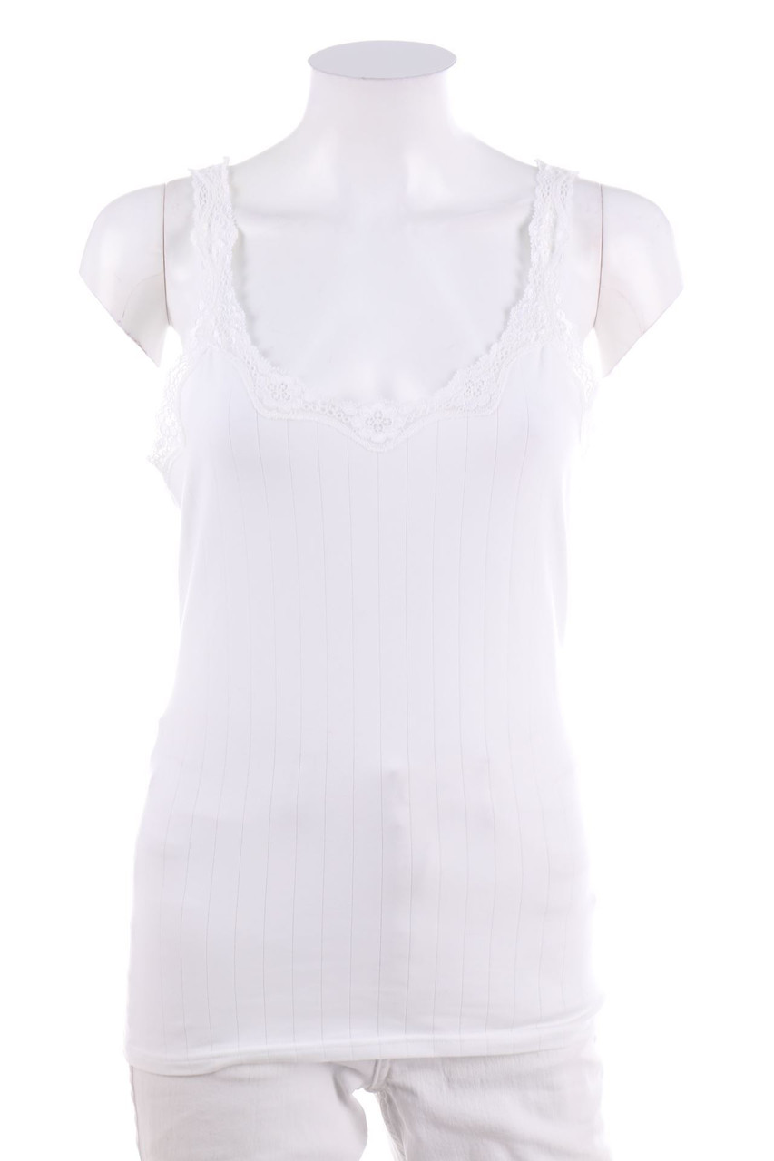 Ohne Label - Top mit Spitze - M