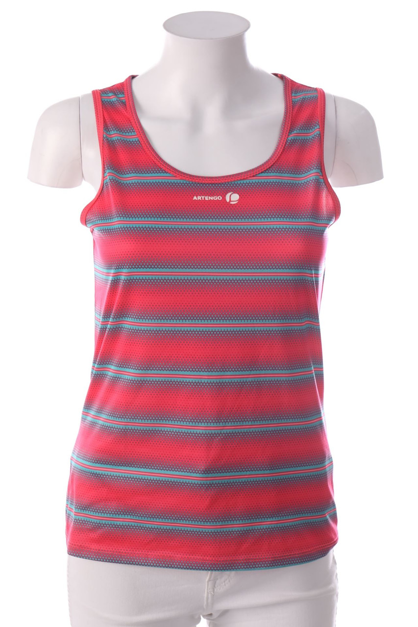 ARTENGO - Sport-Top mit Streifen - S