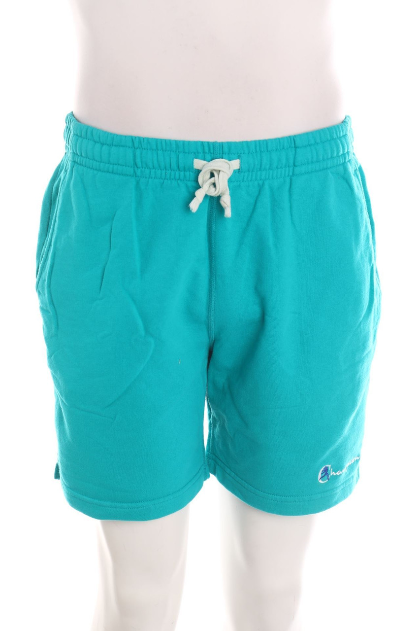 Champion - Sweat-Shorts mit Logo-Stickerei - M