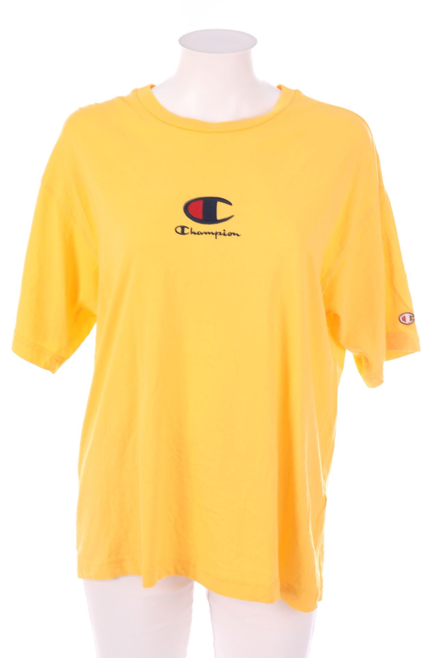 Champion - Kurzarm-Shirt mit Logo-Stickerei - D 44