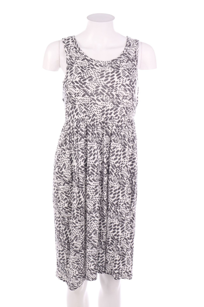 Ohne Label - Kleid mit Muster - D 32-34