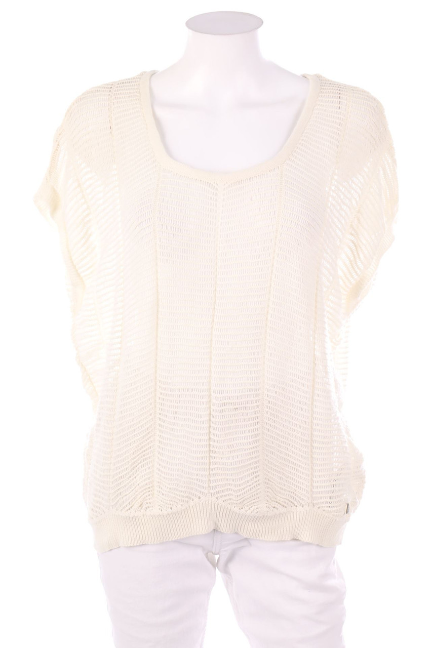 comma - Baumwoll-Pullover - L