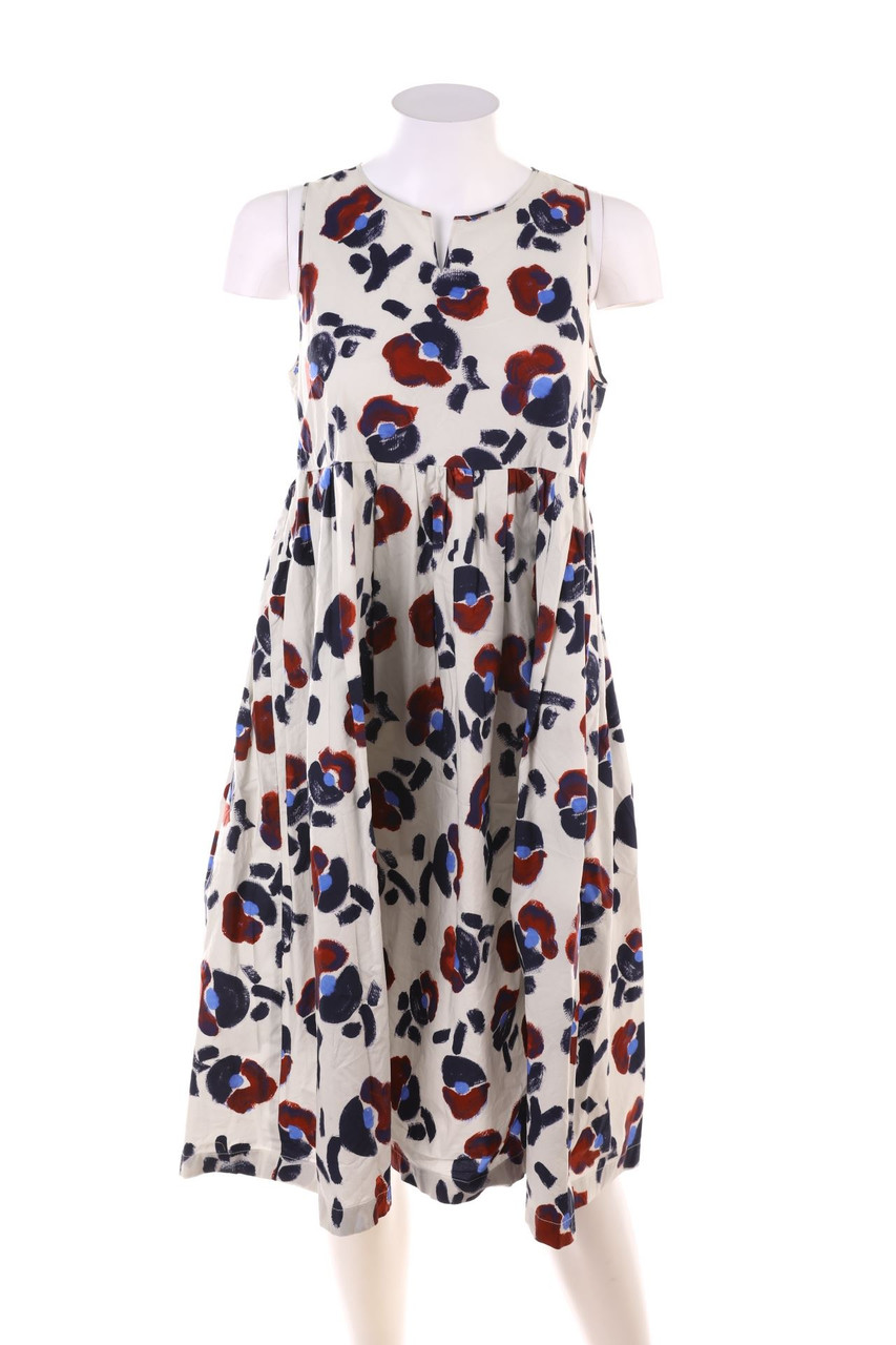 ODEEH - Kleid mit Blumen-Print - XS