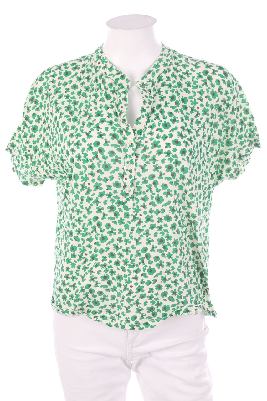 Marc O´Polo - Baumwoll-Bluse mit Muster - M