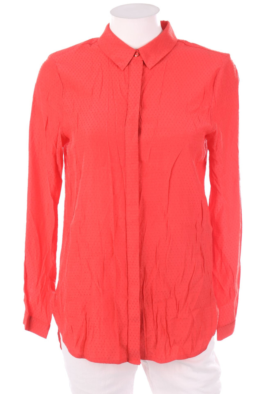 comma - Hemd-Bluse mit Pünktchen - XS