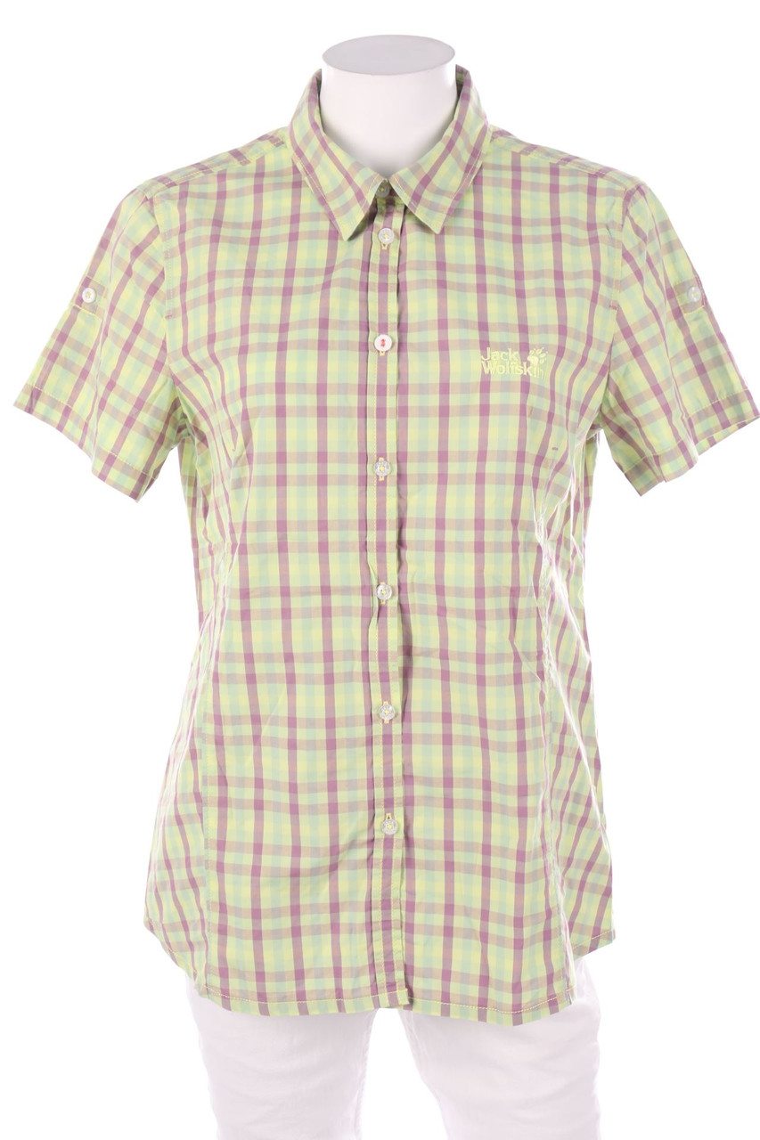 Jack Wolfskin - Hemd-Bluse mit kurzem Ärmel - M