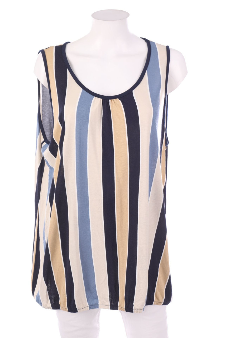 Laura Torelli - Top mit Streifen - XL