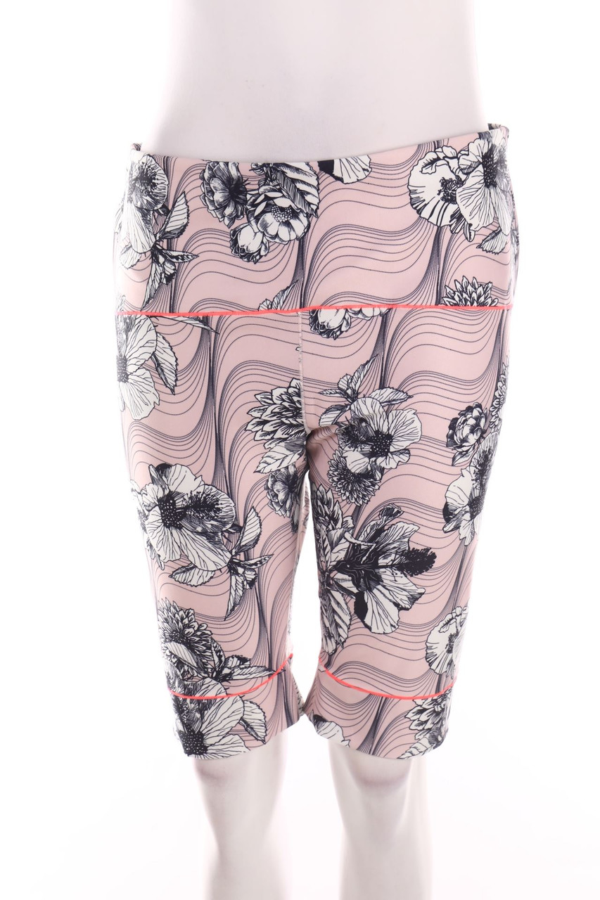 TCHIBO - Sport-Shorts mit Blumen-Print - L