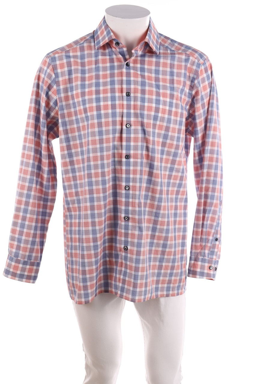 OLYMP - kariertes Hemd - L