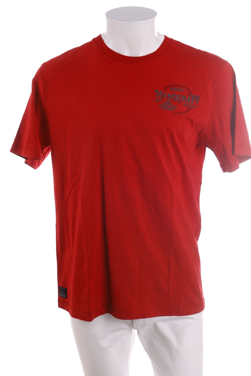 ESPRIT - T-Shirt mit Rundhals mit Print - XL