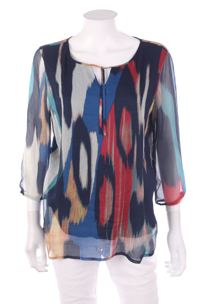 comma - Bluse mit 3/4-Ärmel - M