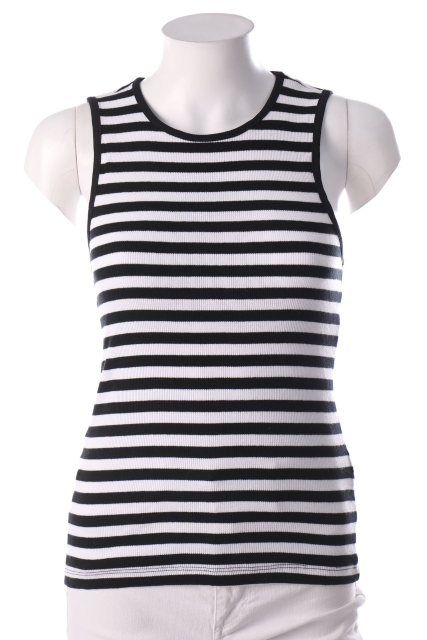 Ohne Label - Tanktop mit Streifen - S