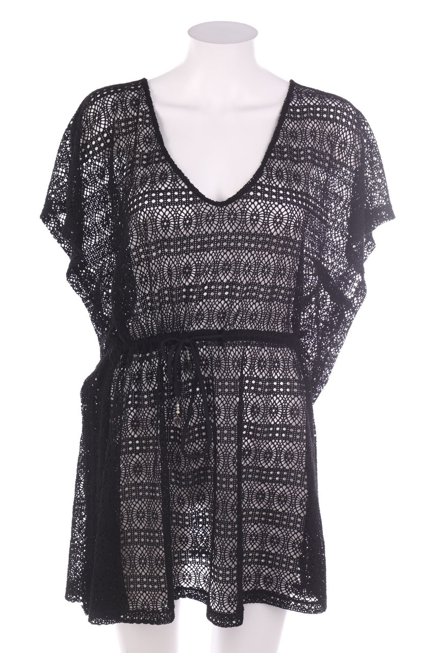 Ohne Label - Strand-Bluse aus Lochspitze - D 42