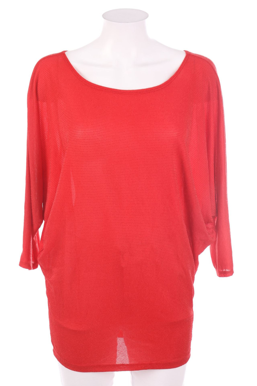 NEW STYLE H&G Italy - Batwing-Shirt mit Glitzer - M