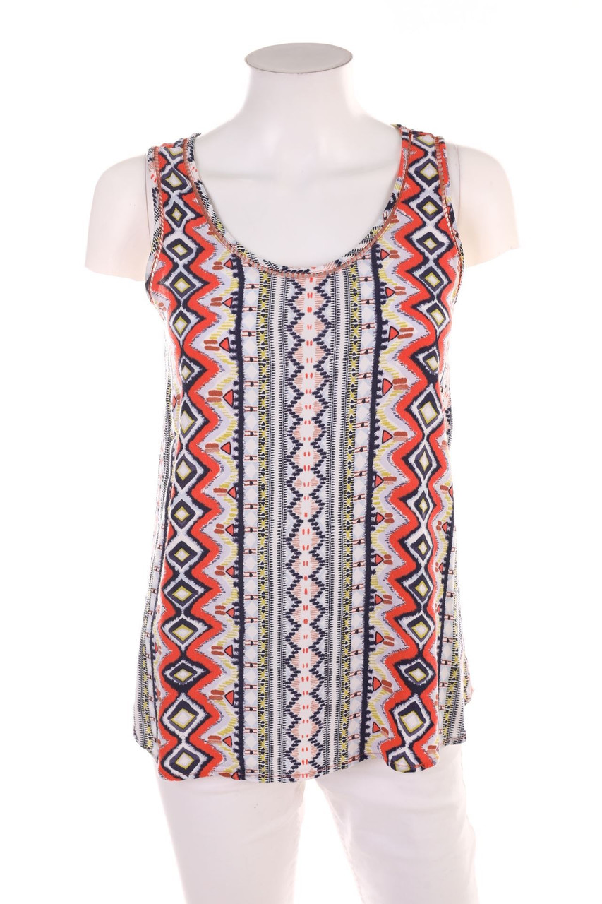 promod - Blusentop mit Muster - D 34