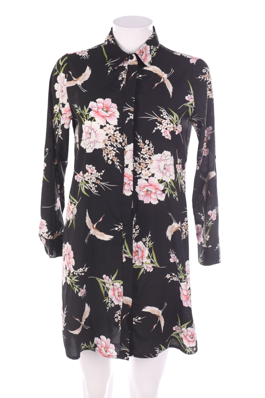 NEW LOOK PETITE - Blusenkleid mit Blumen-Print - D 32
