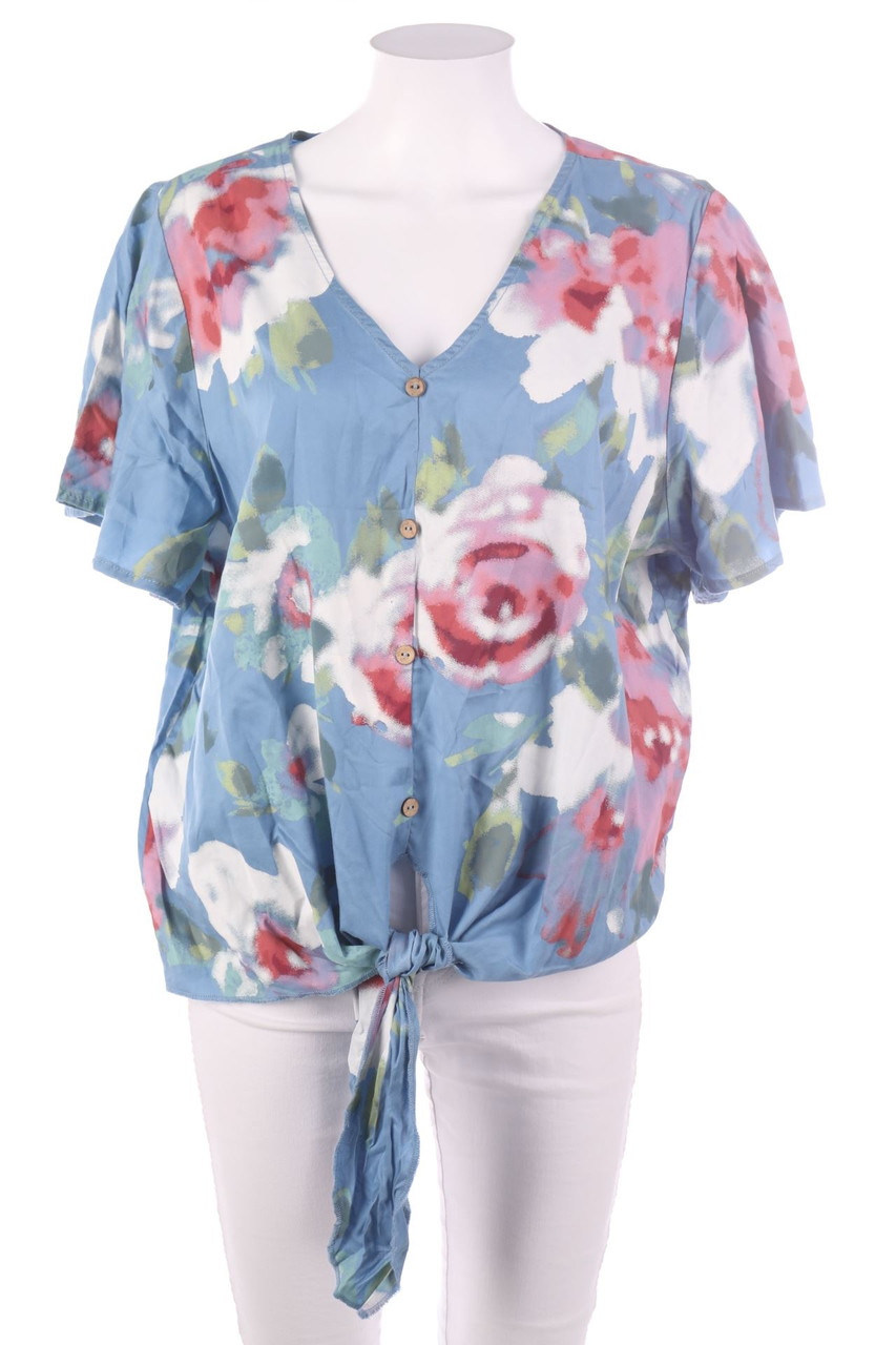 Laura Torelli - Kurzarm-Bluse - L