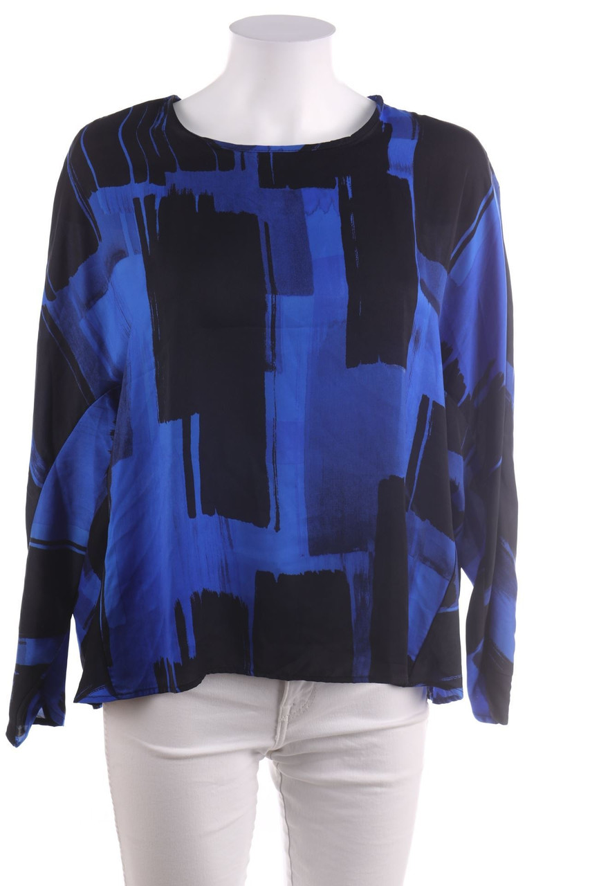 Ohne Label - Bluse mit Muster - D 46