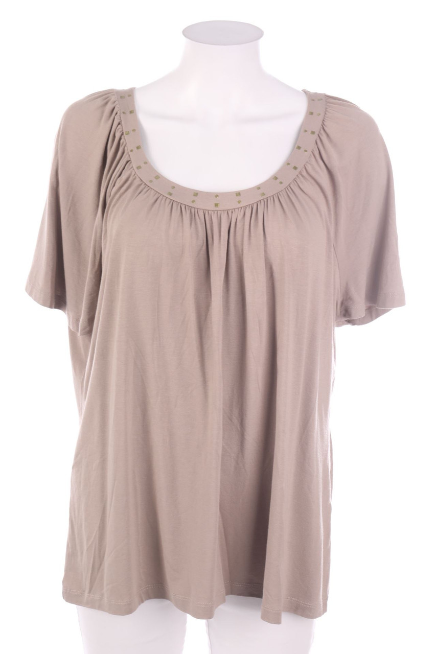 CANDA by C&A - Kurzarm-Shirt mit Nieten - D 44