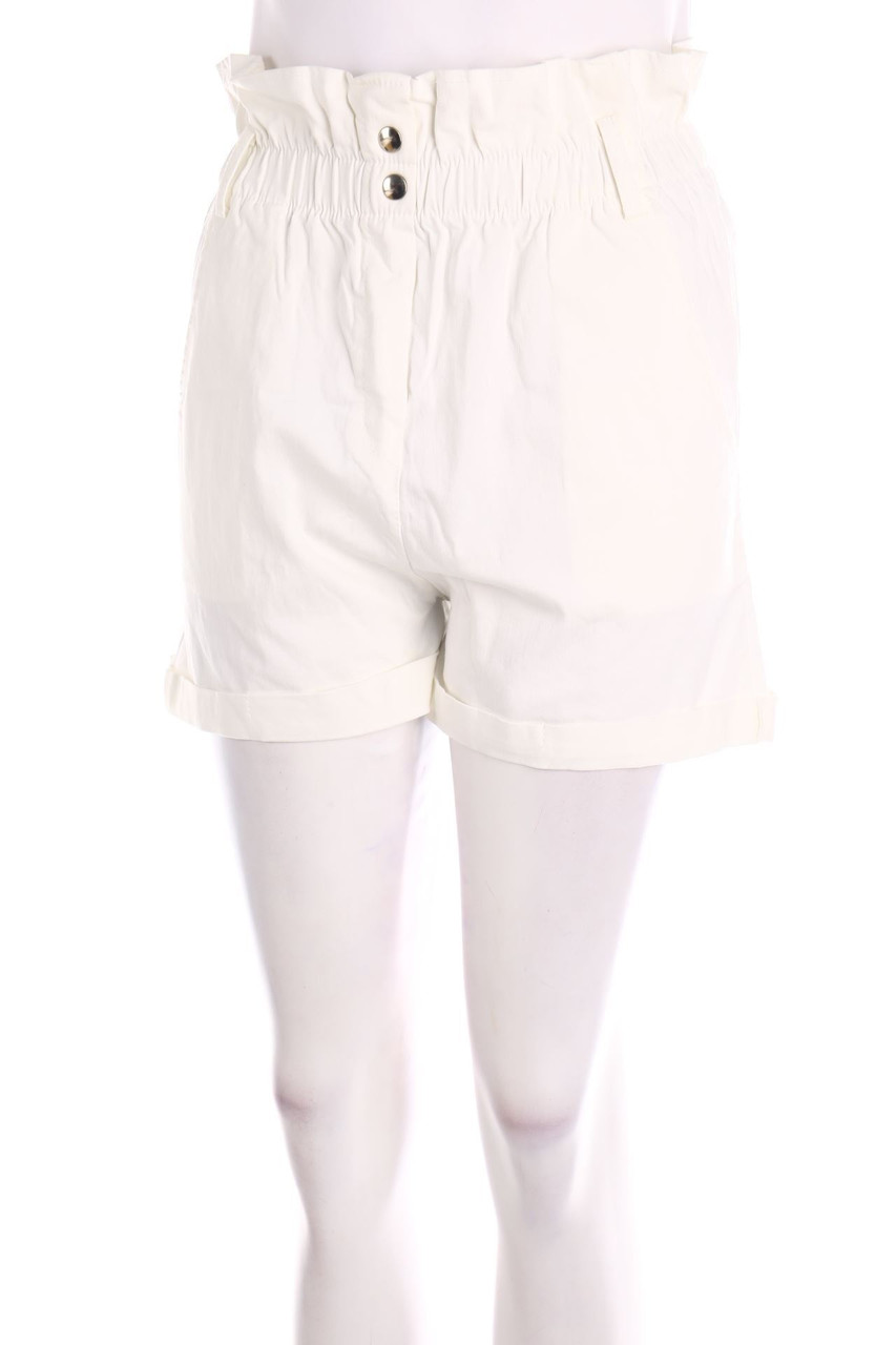 Ohne Label - Paperbag-Shorts - XS