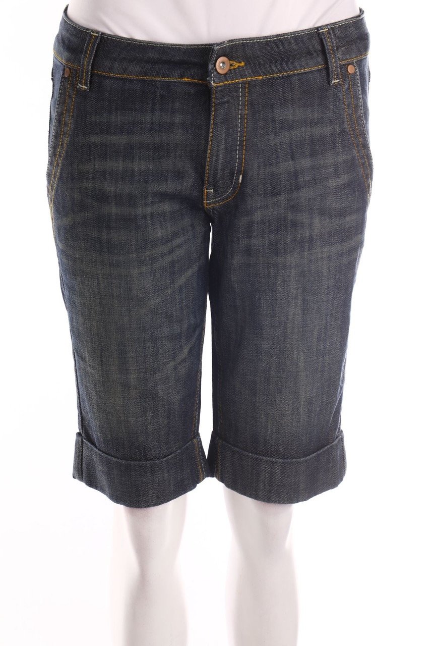 s.Oliver - Used Look Jeans-Shorts - M